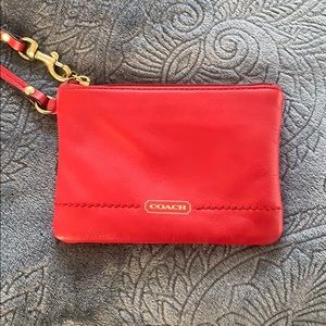 Coach wristlet